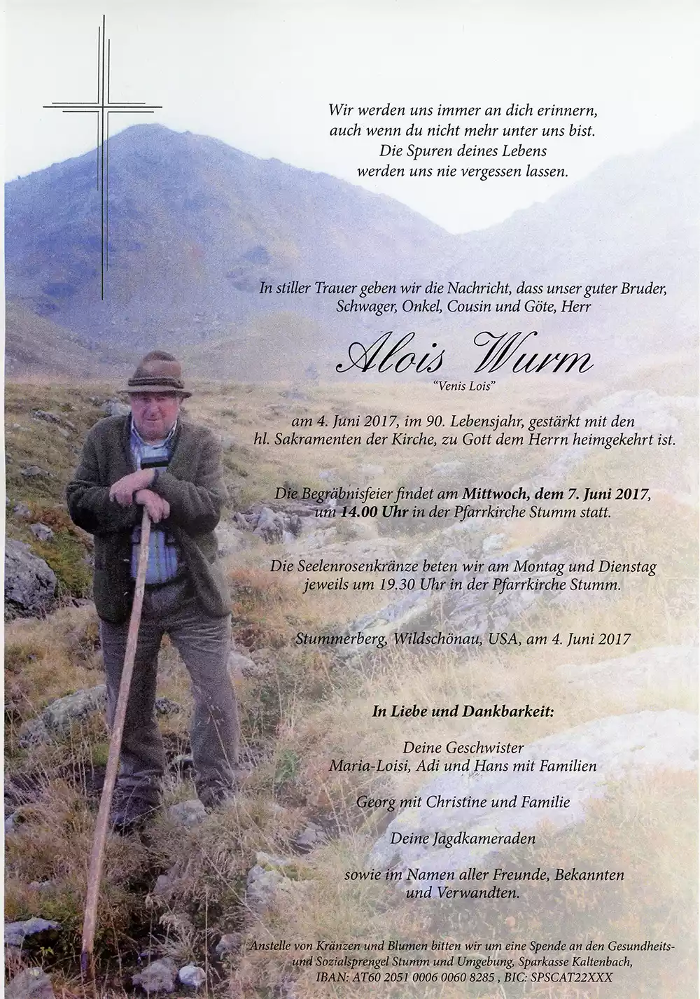 Parte von Alois Wurm